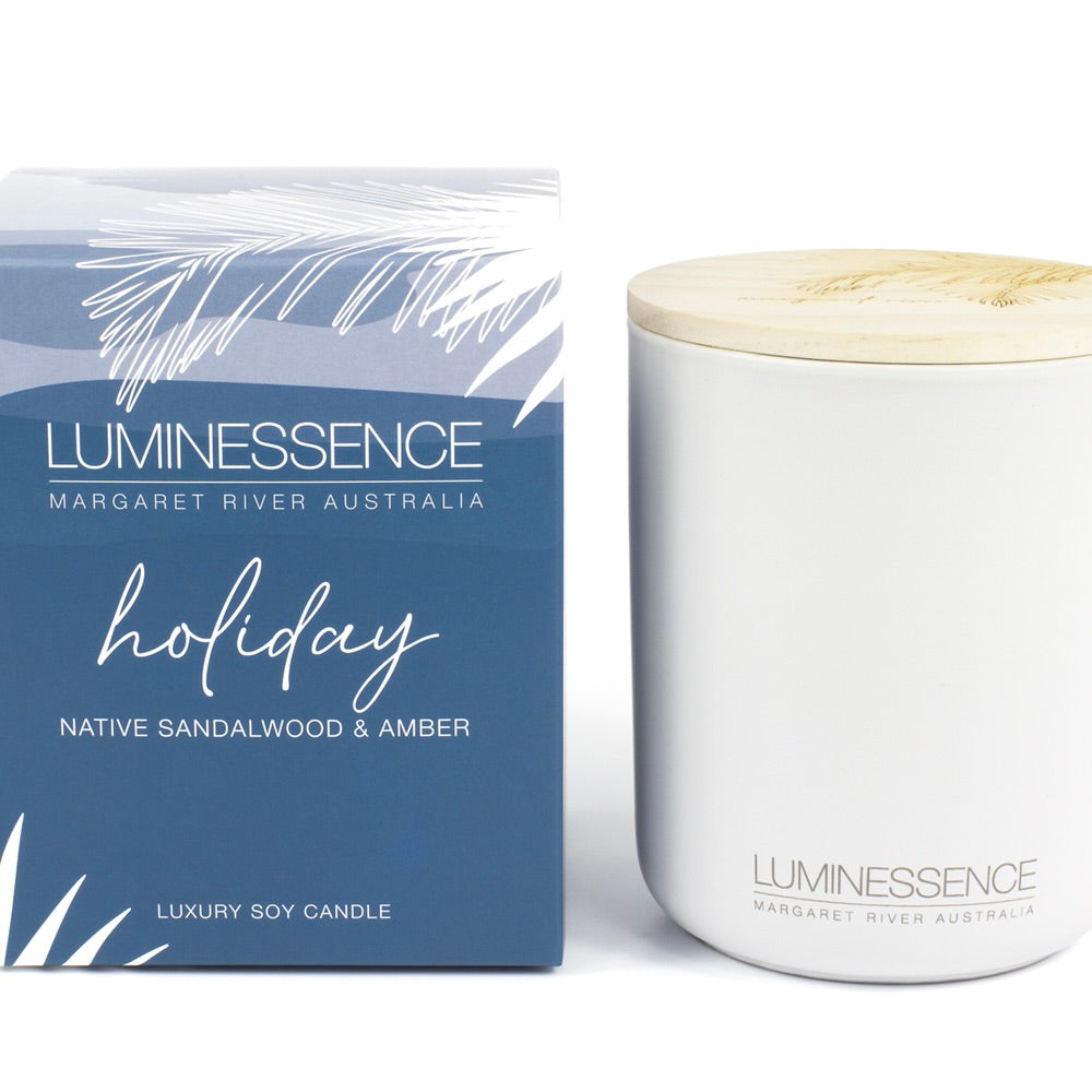 HOLIDAY | Native Sandalwood & Amber Soy Candle
