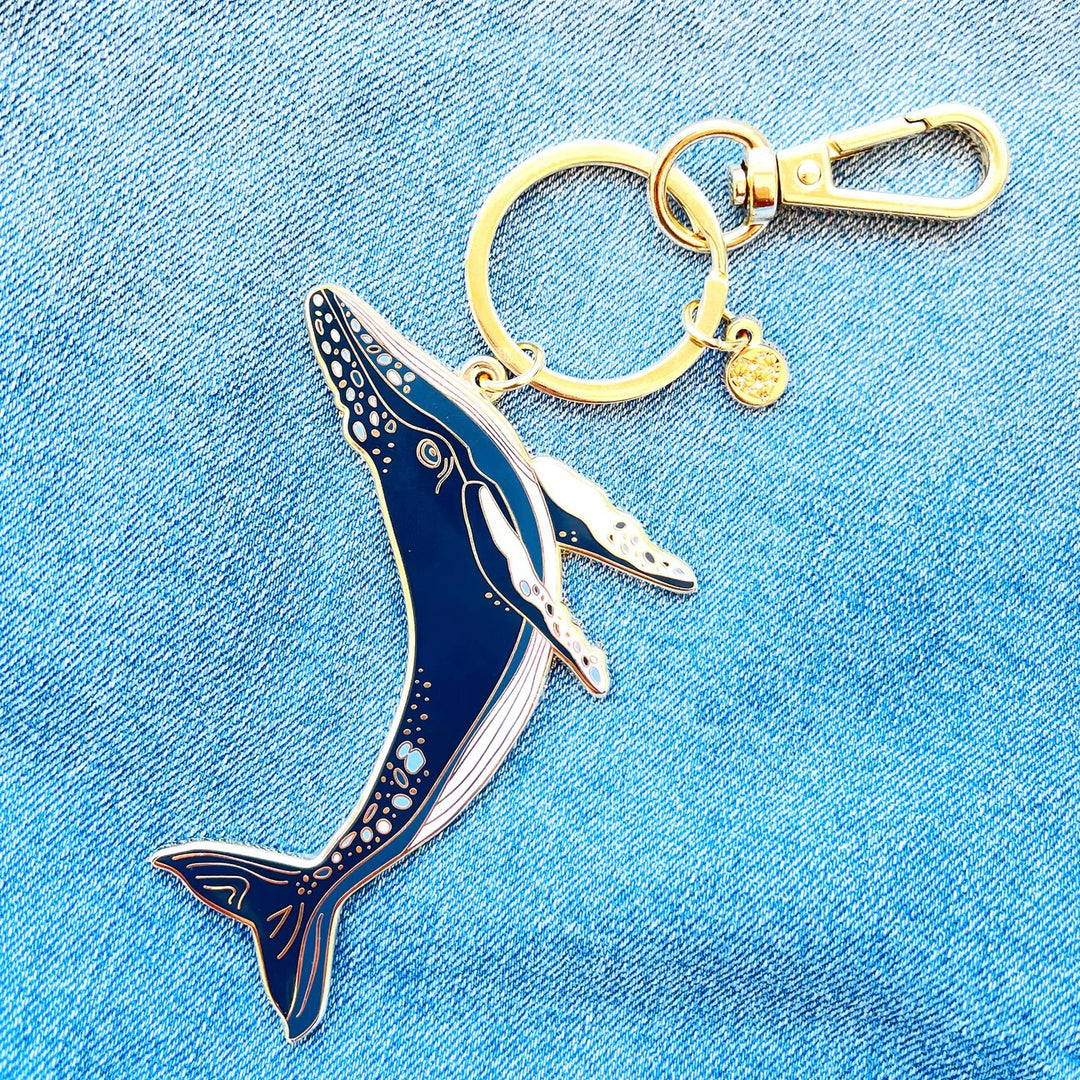 Humpback Whale Keychain