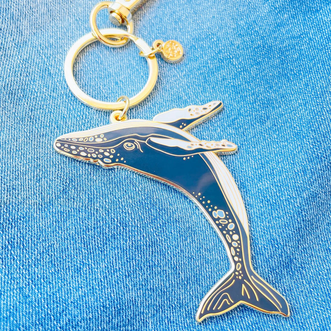 Humpback Whale Keychain