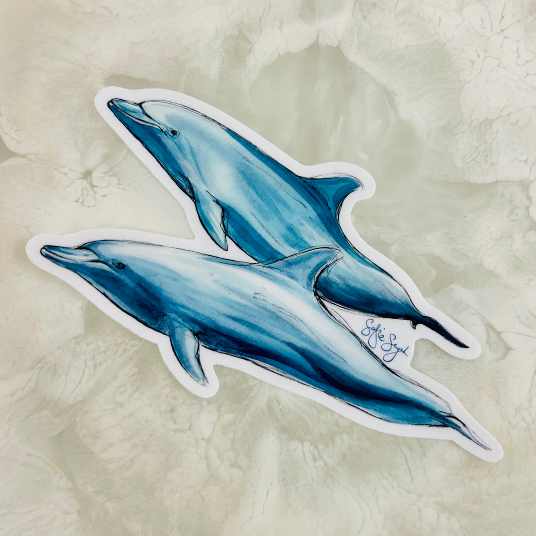Bottlenose Dolphins Sticker