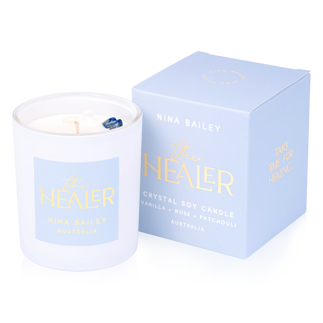 The Healer Crystal Soy Candle
