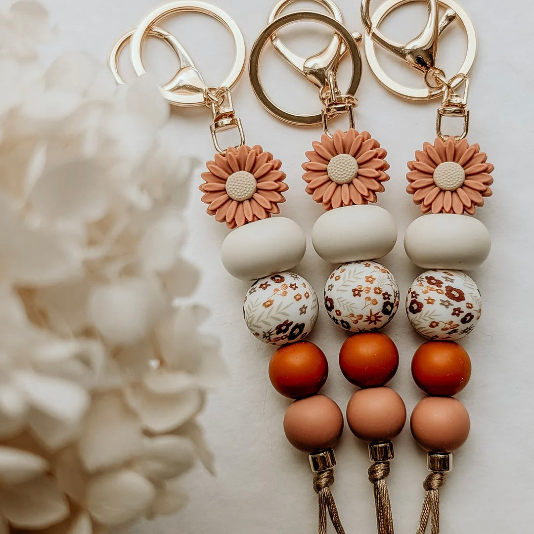 Desert Flower Keyring