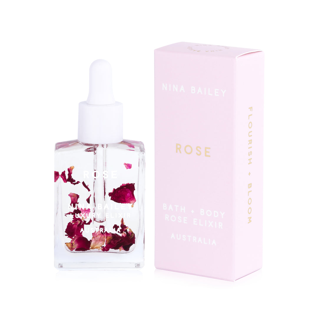 Rose Bath & Body Elixir Mini