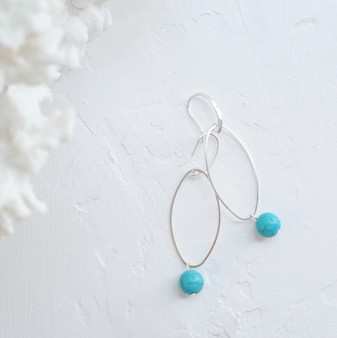 Laura Turquoise Earrings