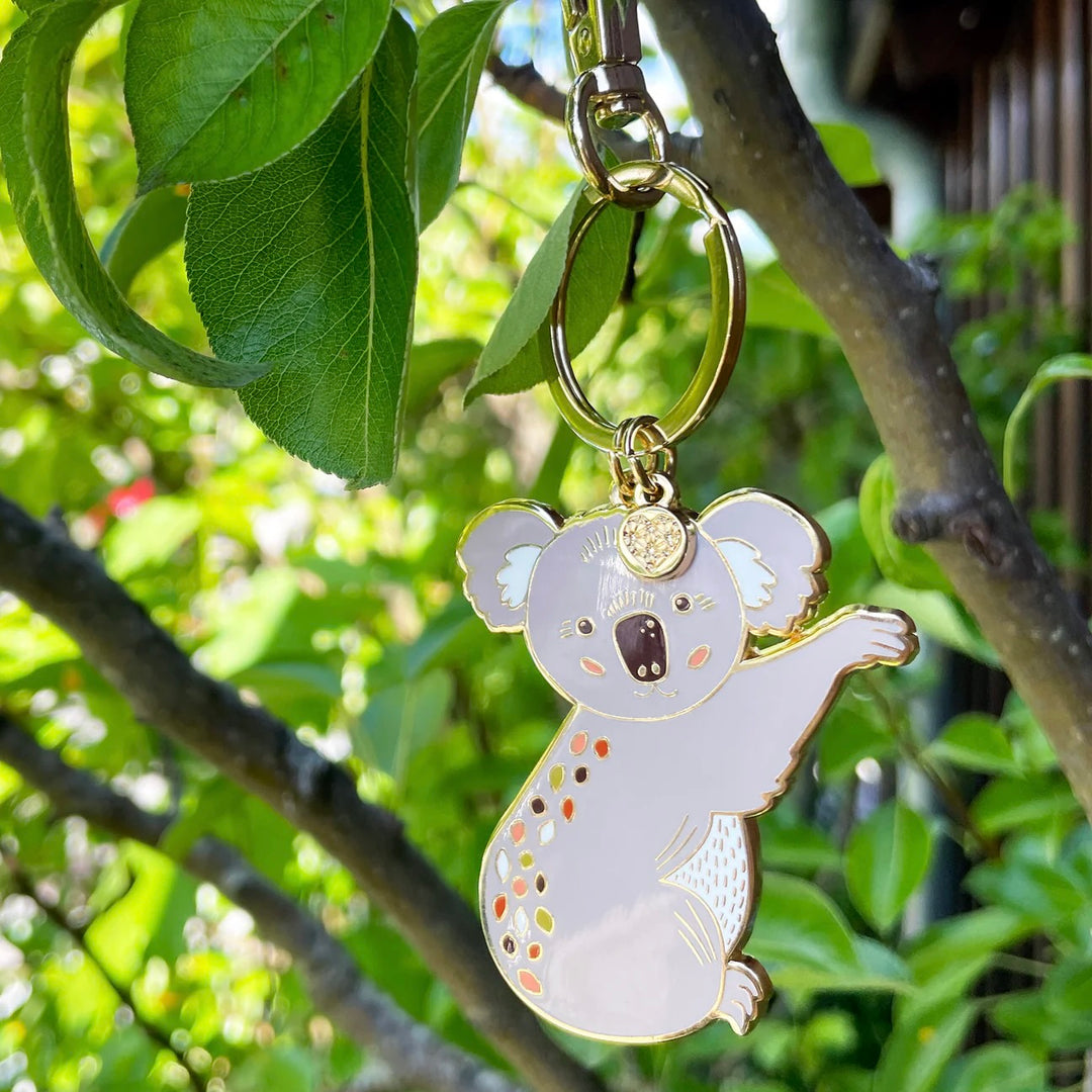 Koala Enamel Keychain