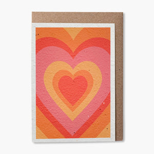 Groovy Love Plantable Card