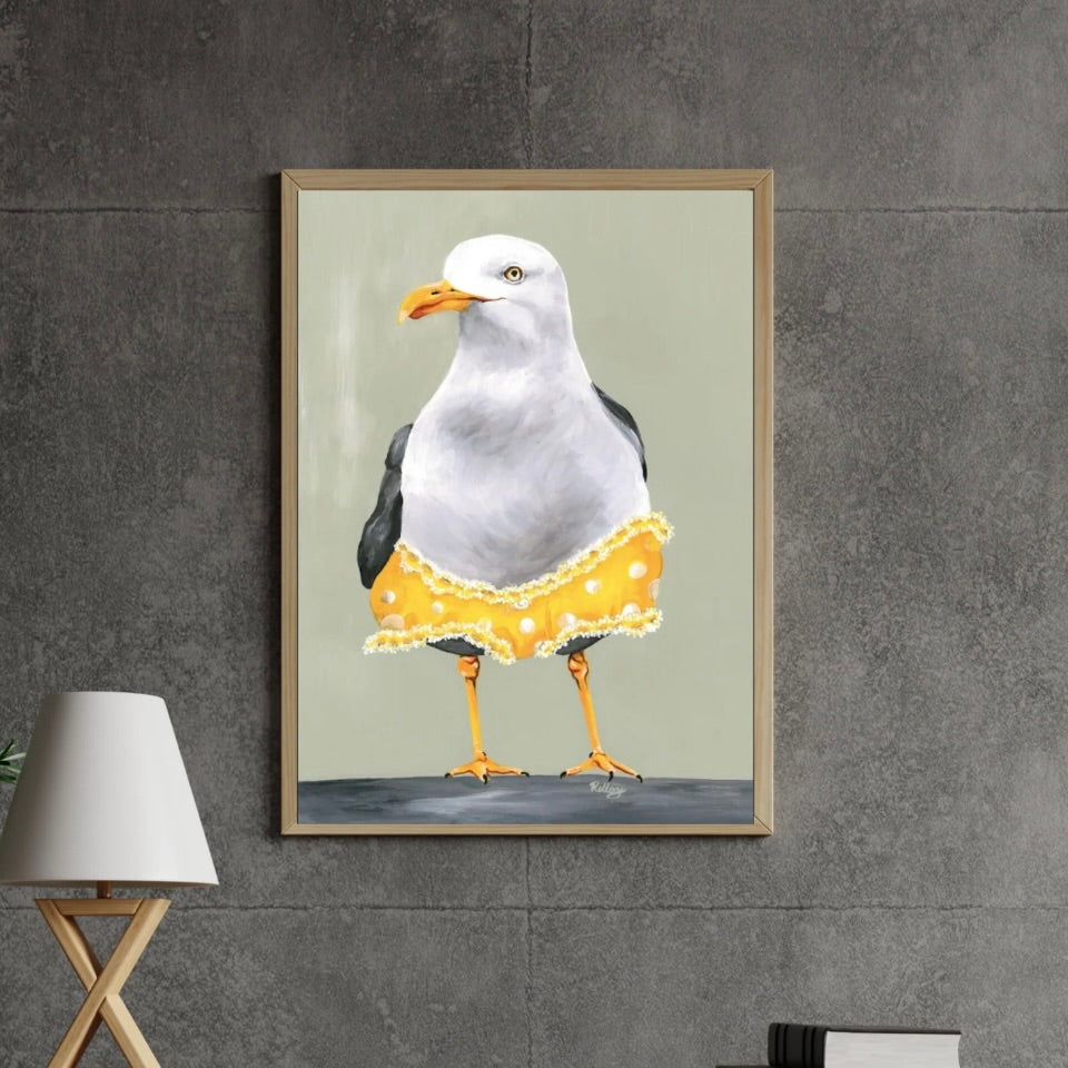 Stacey Seagull - Art Print