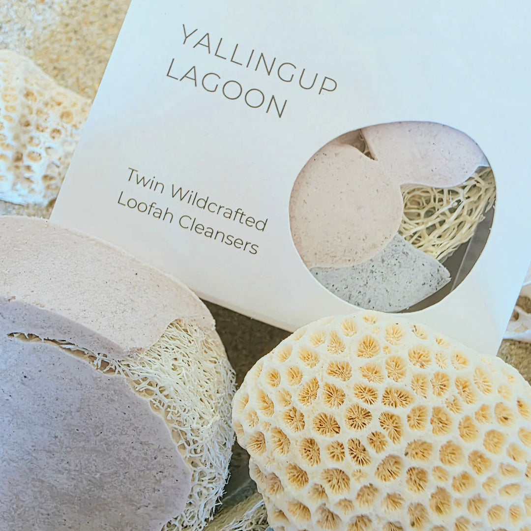 Yallingup Lagoon Twin Wild Crafted Loofah Cleansers