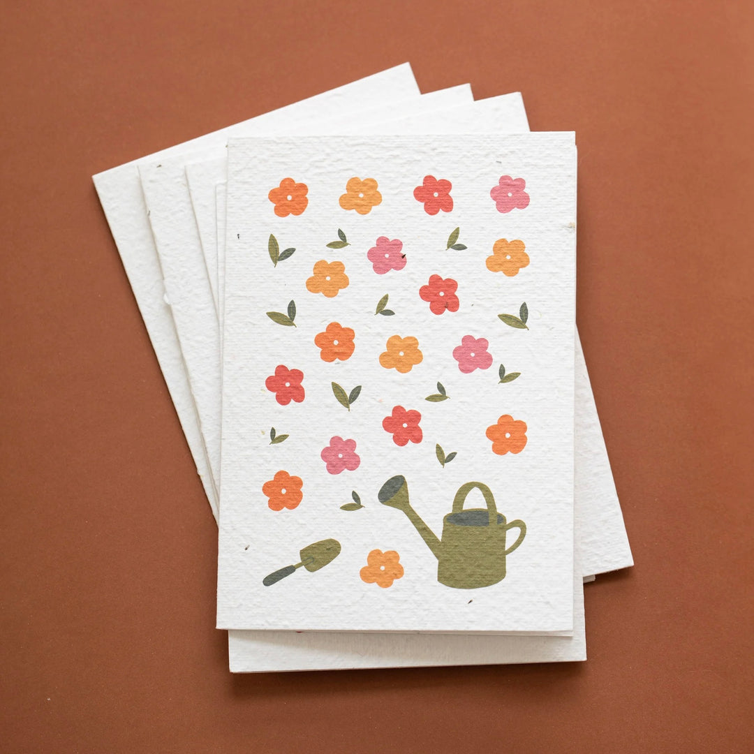 Flower in the garden Plantable Card
