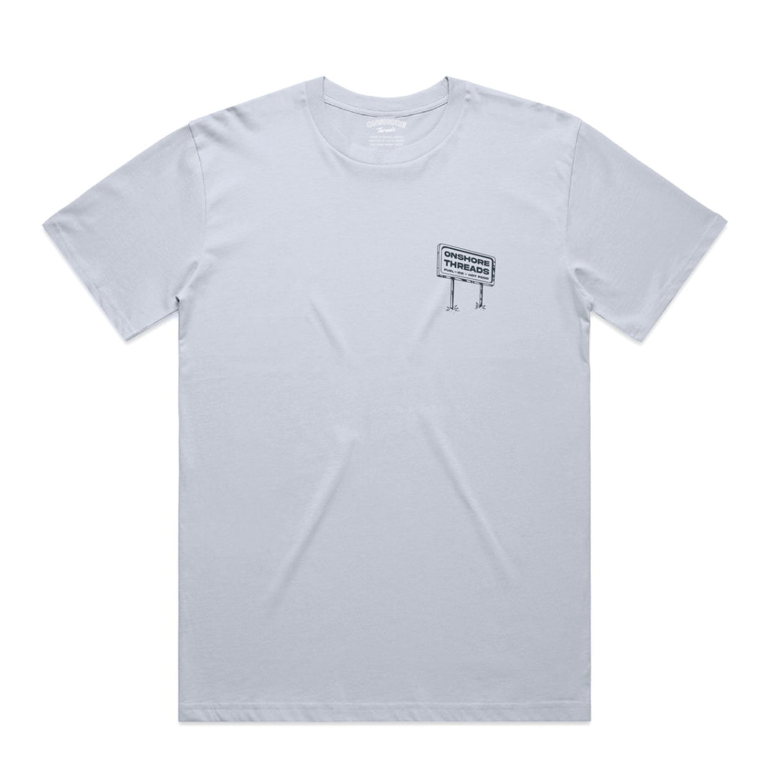 Heading North Tee - Powder Blue