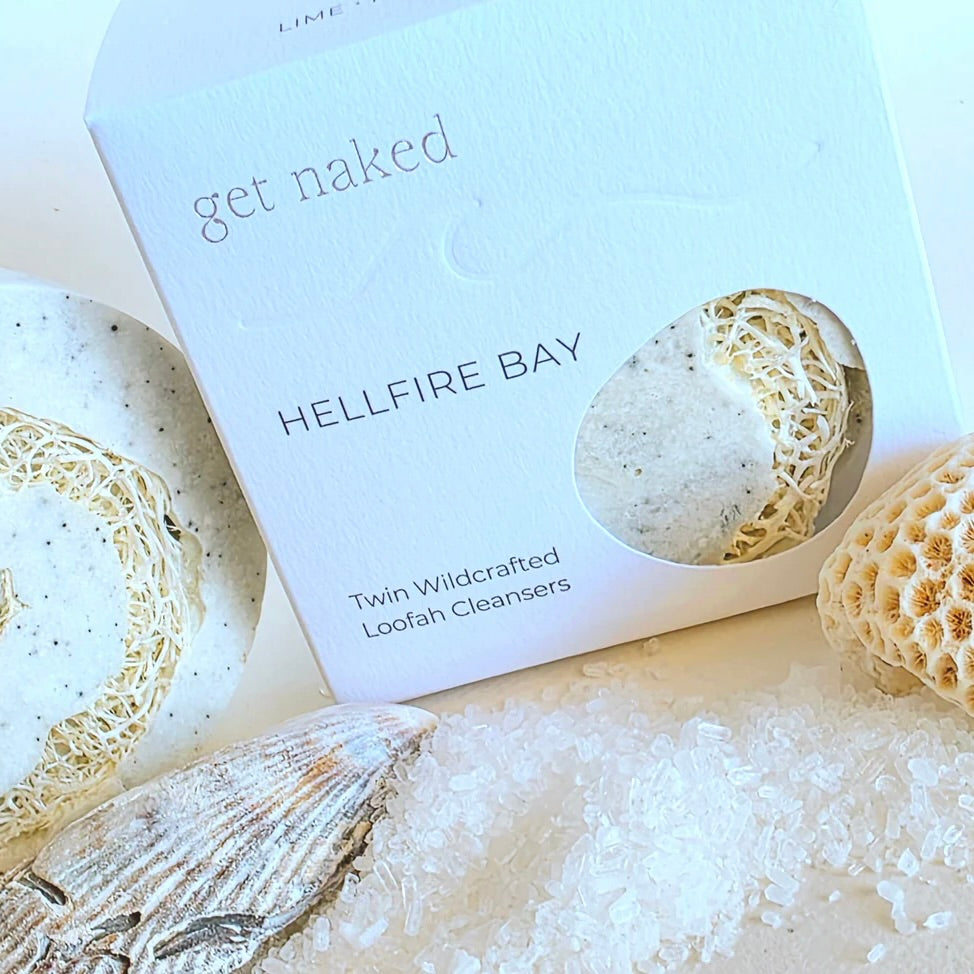 Hellfire Bay Twin Wild Crafted Loofah Cleansers