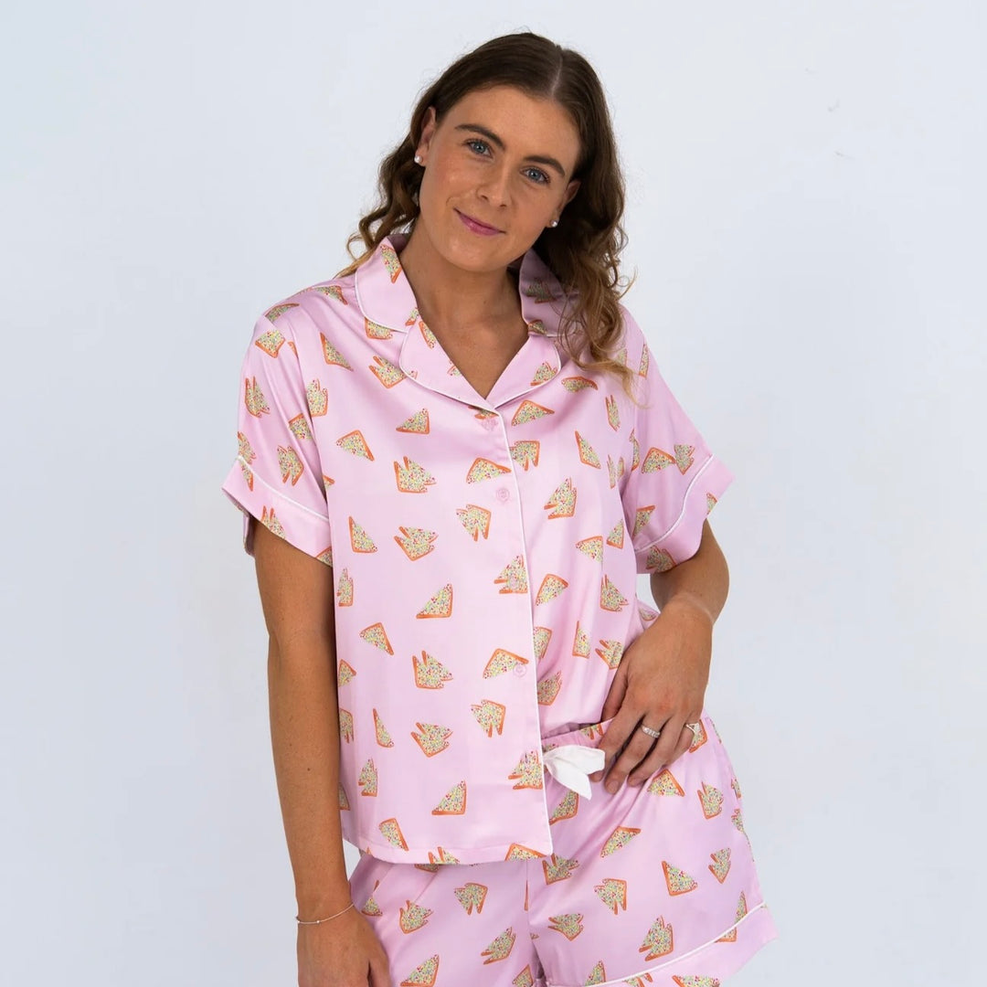 Fairy Bread Satin Pyjama Set