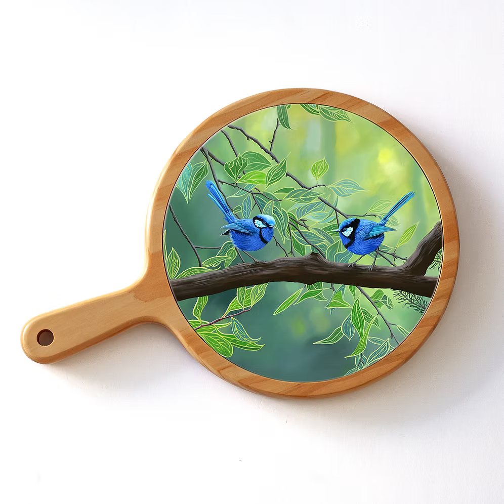 Birds in Blue - Cheese Board