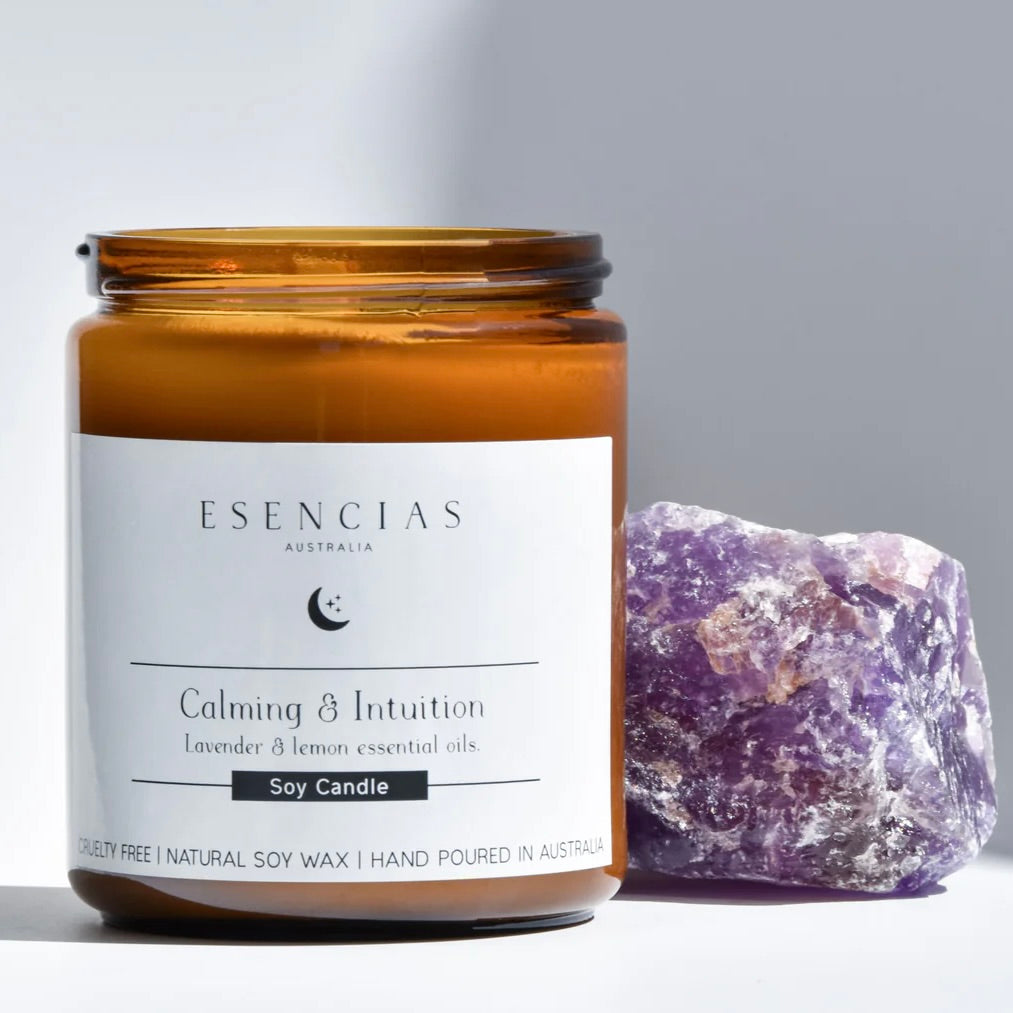 Calming and Intuition Soy Candle