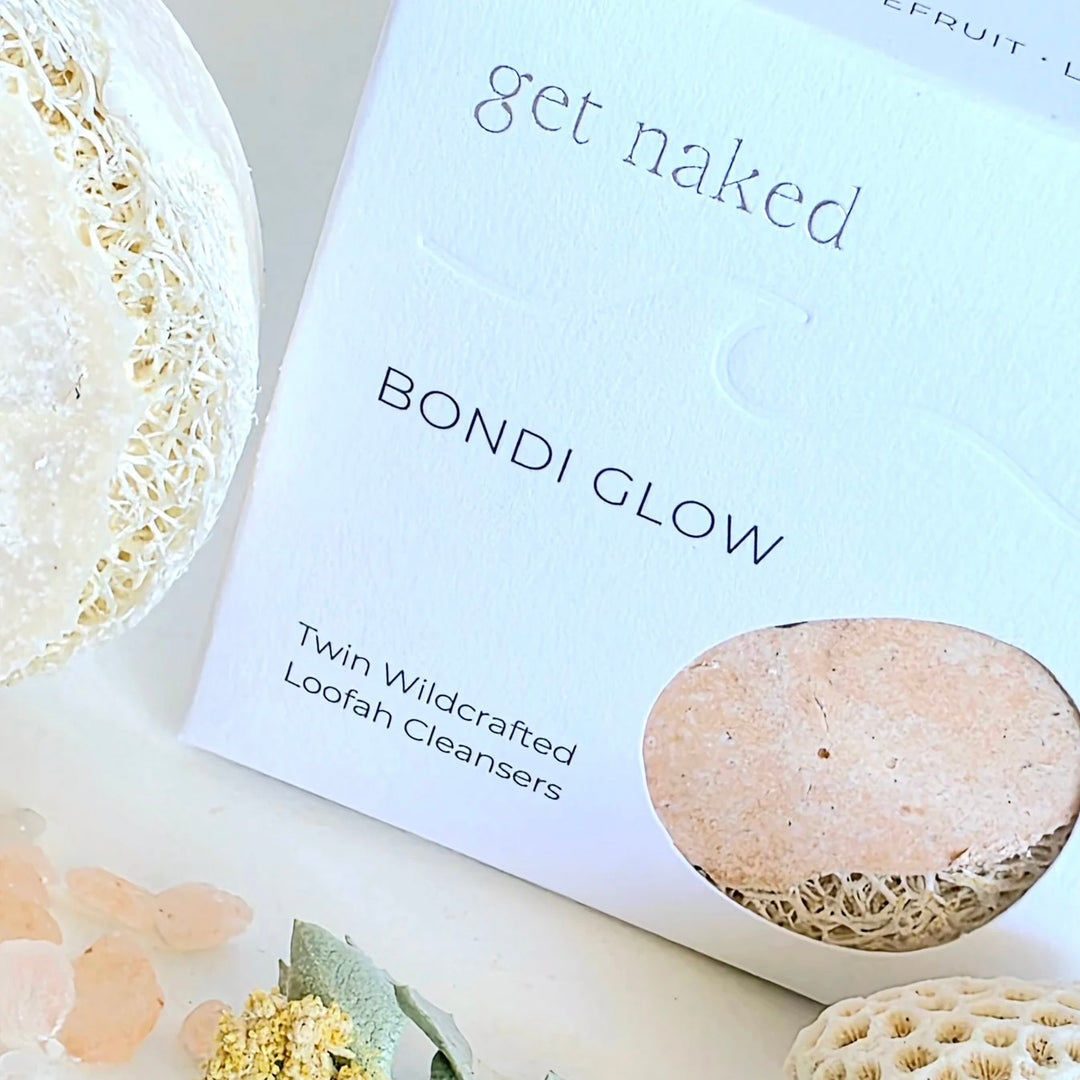 Bondi Glow Twin Wild Crafted Loofah Cleansers