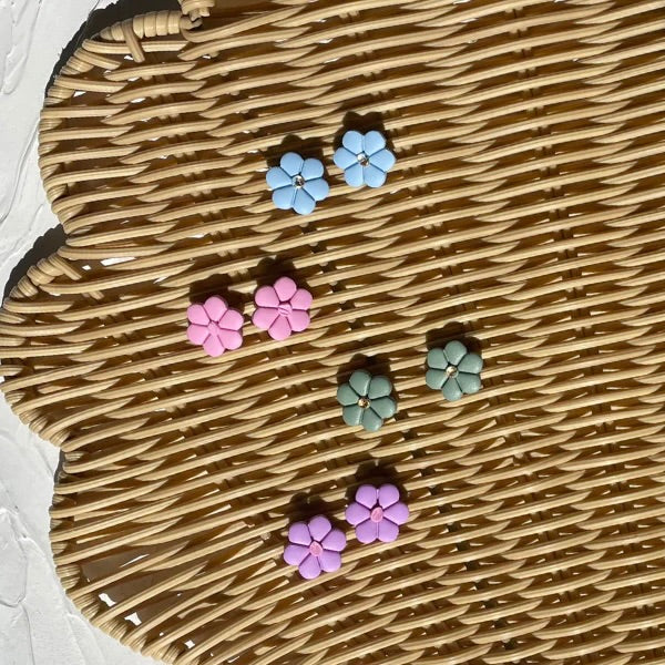 Flower Statement Studs