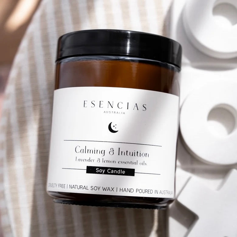 Calming and Intuition Soy Candle