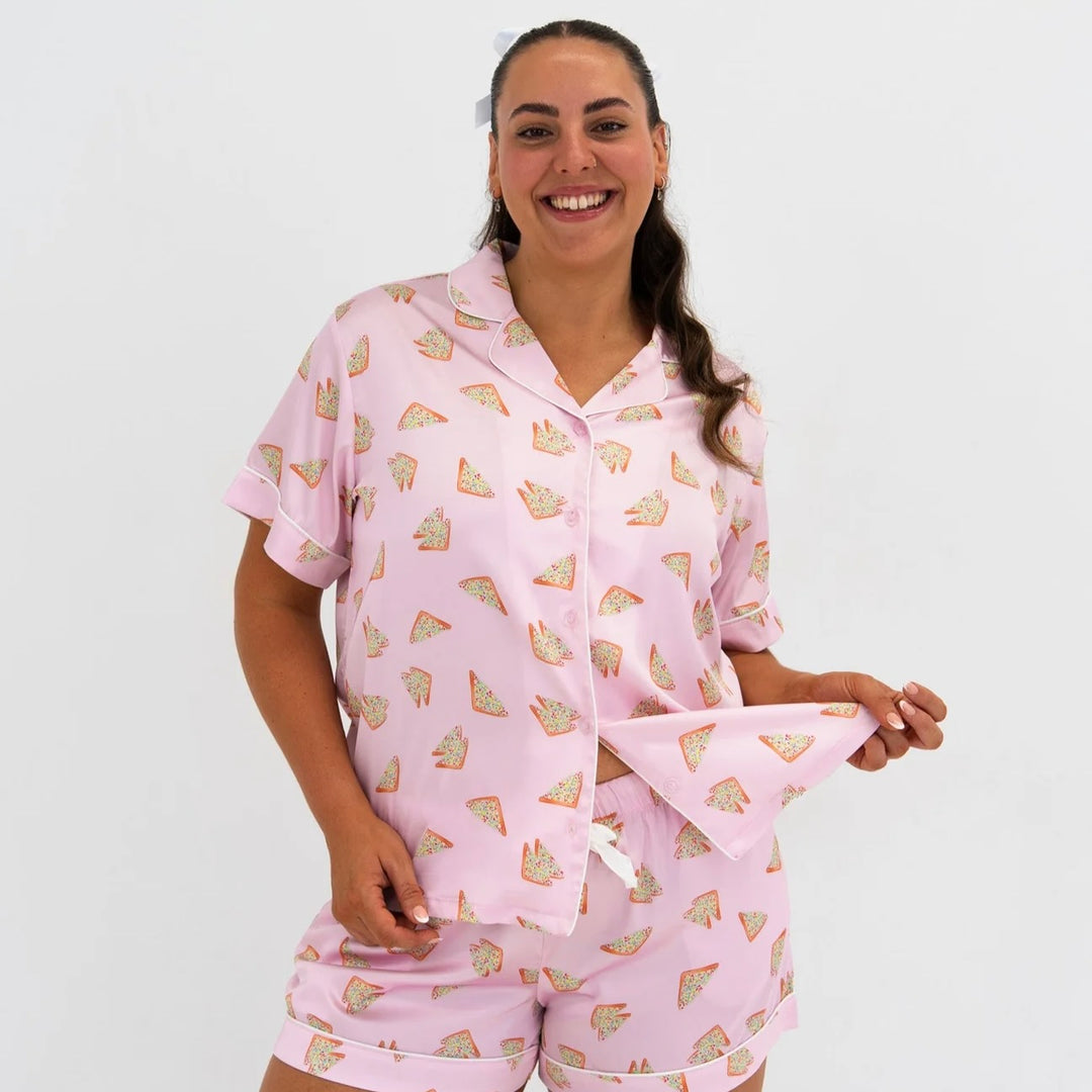 Fairy Bread Satin Pyjama Set