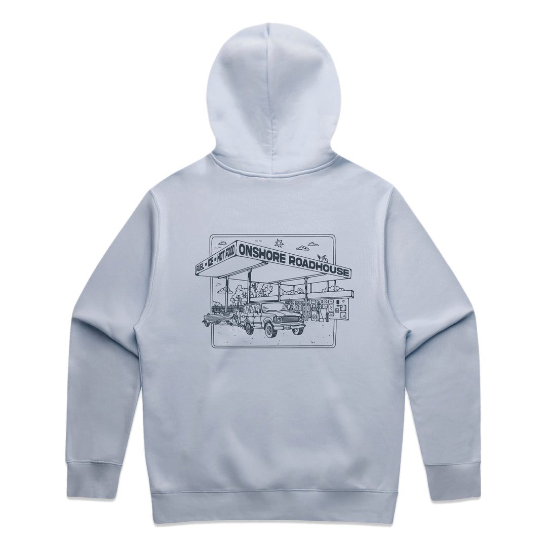 Heading North Hoodie - Powder Blue