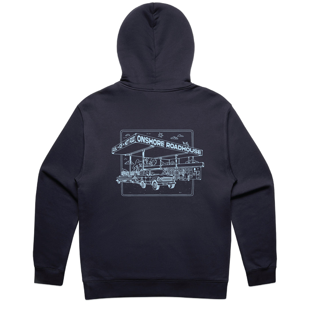 Heading North Hoodie - Navy