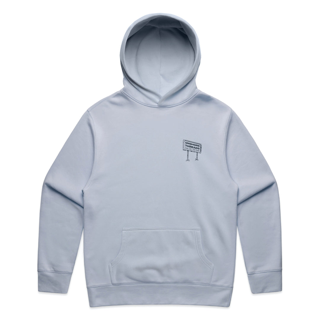 Heading North Hoodie - Powder Blue