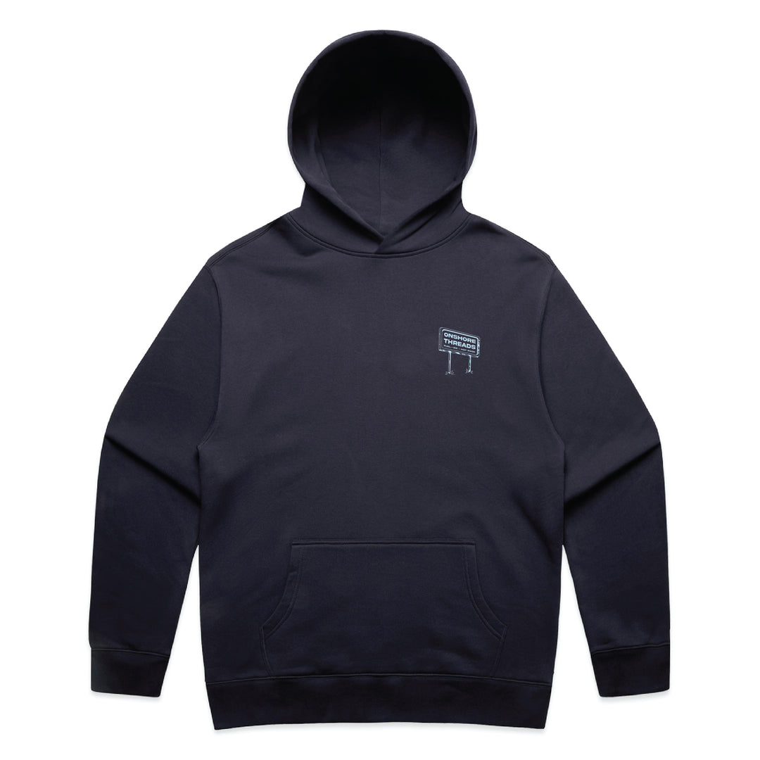 Heading North Hoodie - Navy