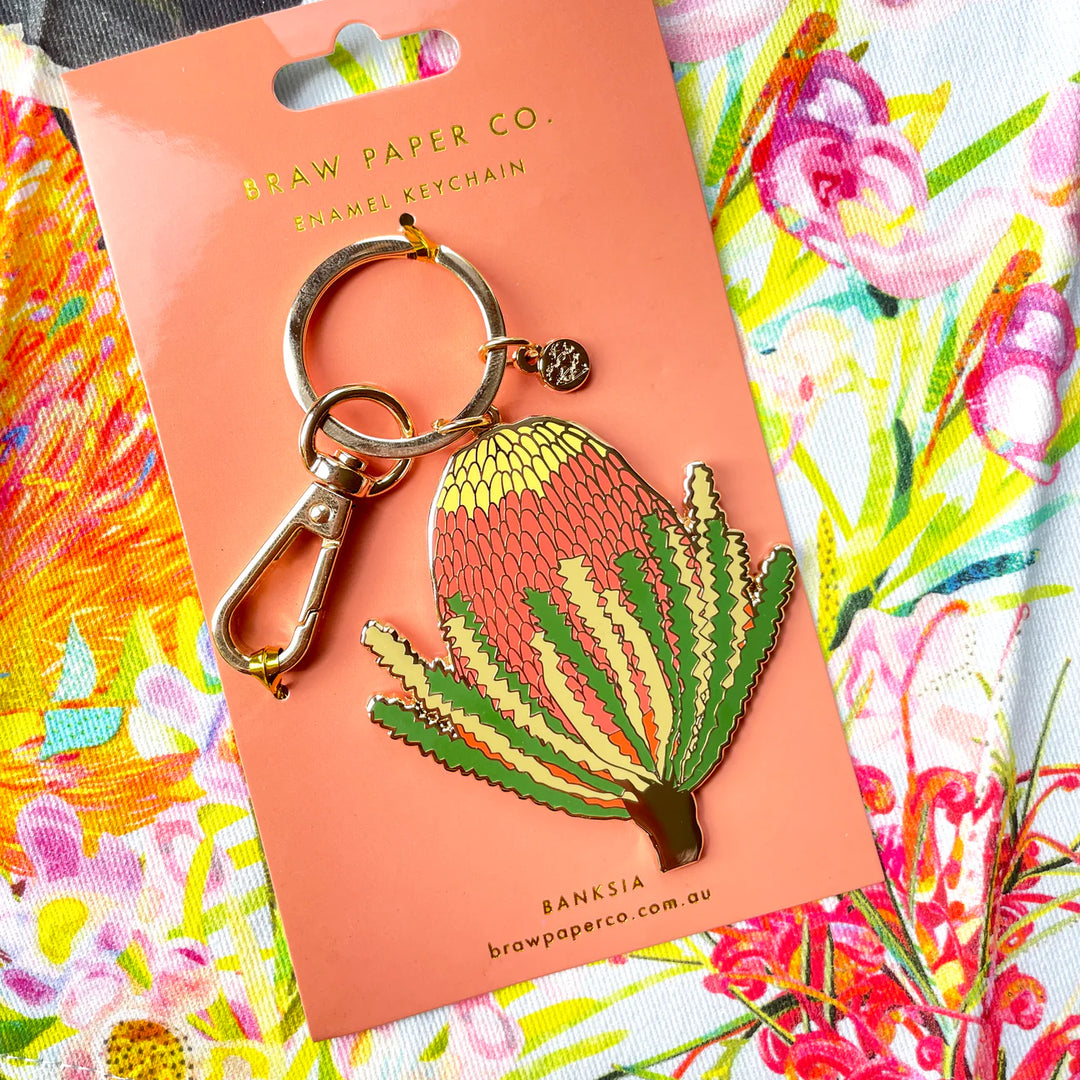 Banksia Keychain