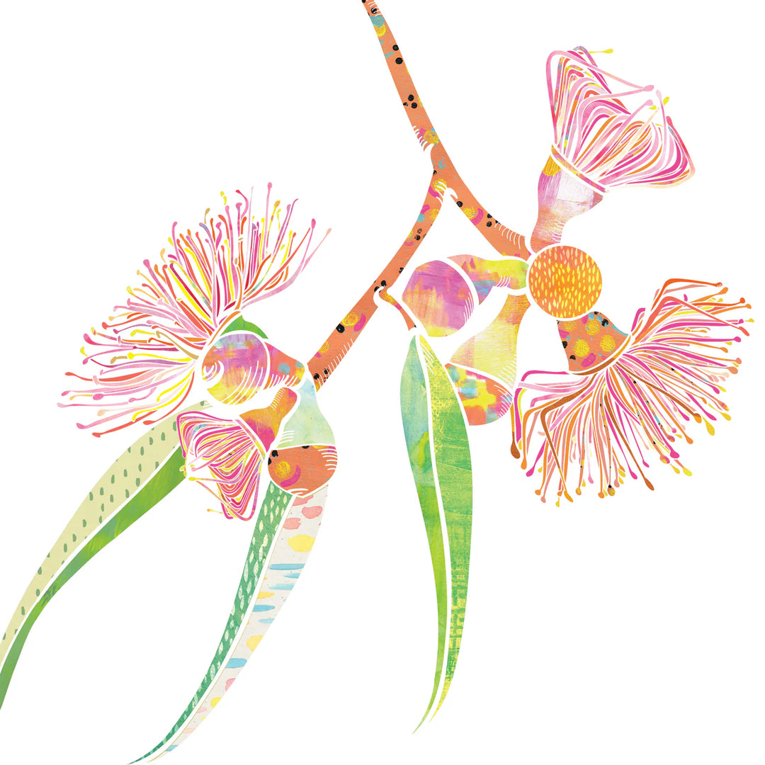 Gum Blossoms Art Print
