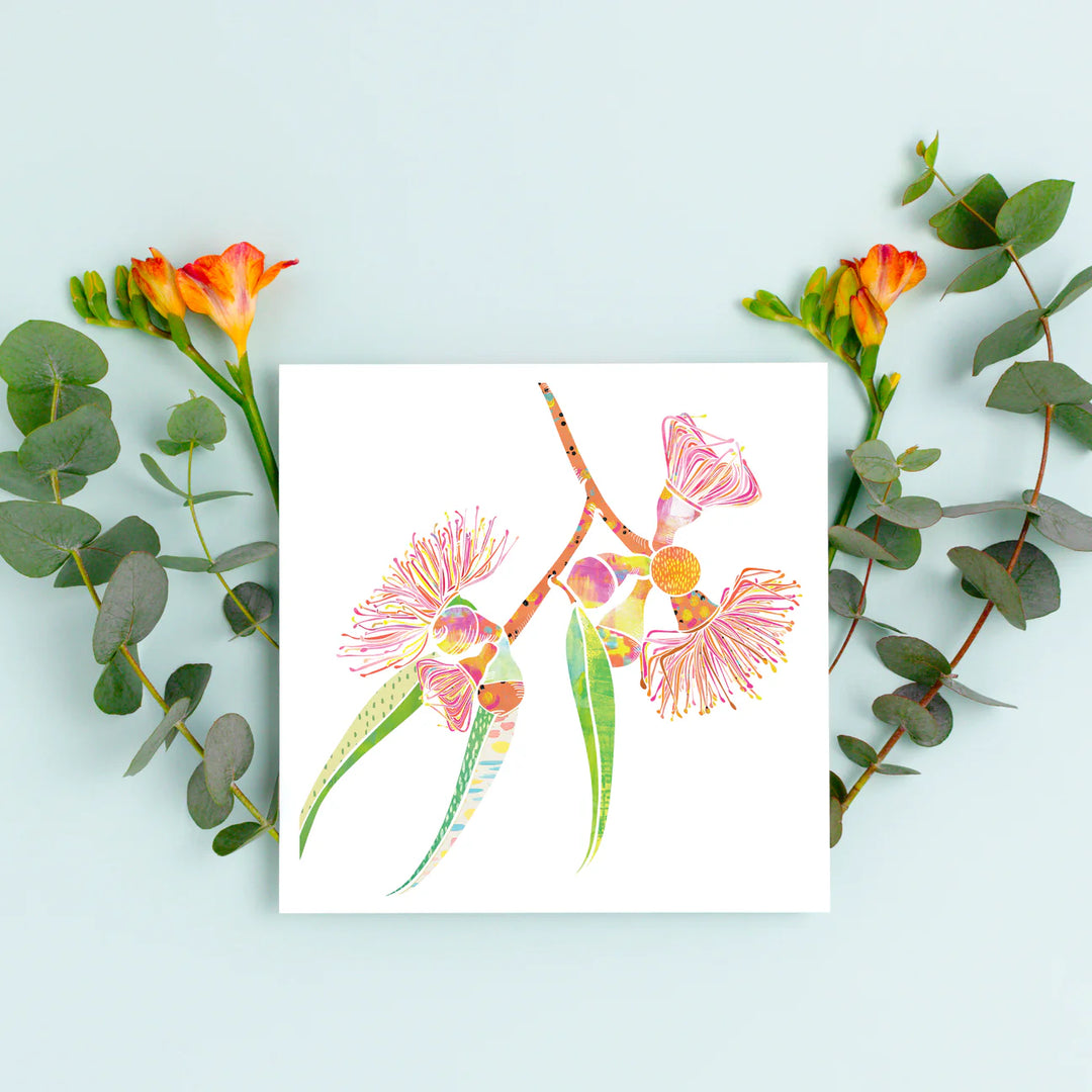 Gum Blossoms Art Print