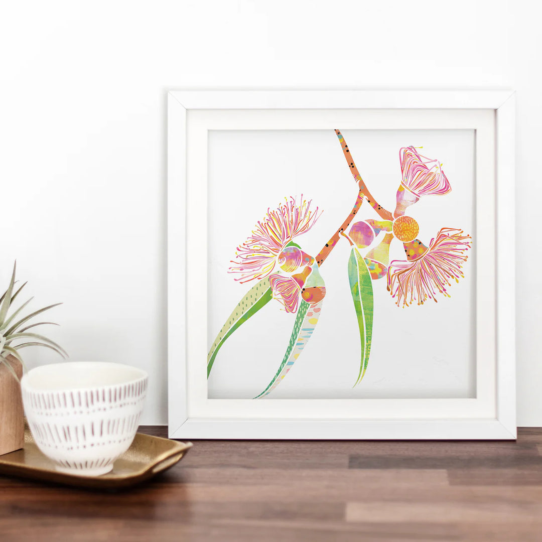 Gum Blossoms Art Print
