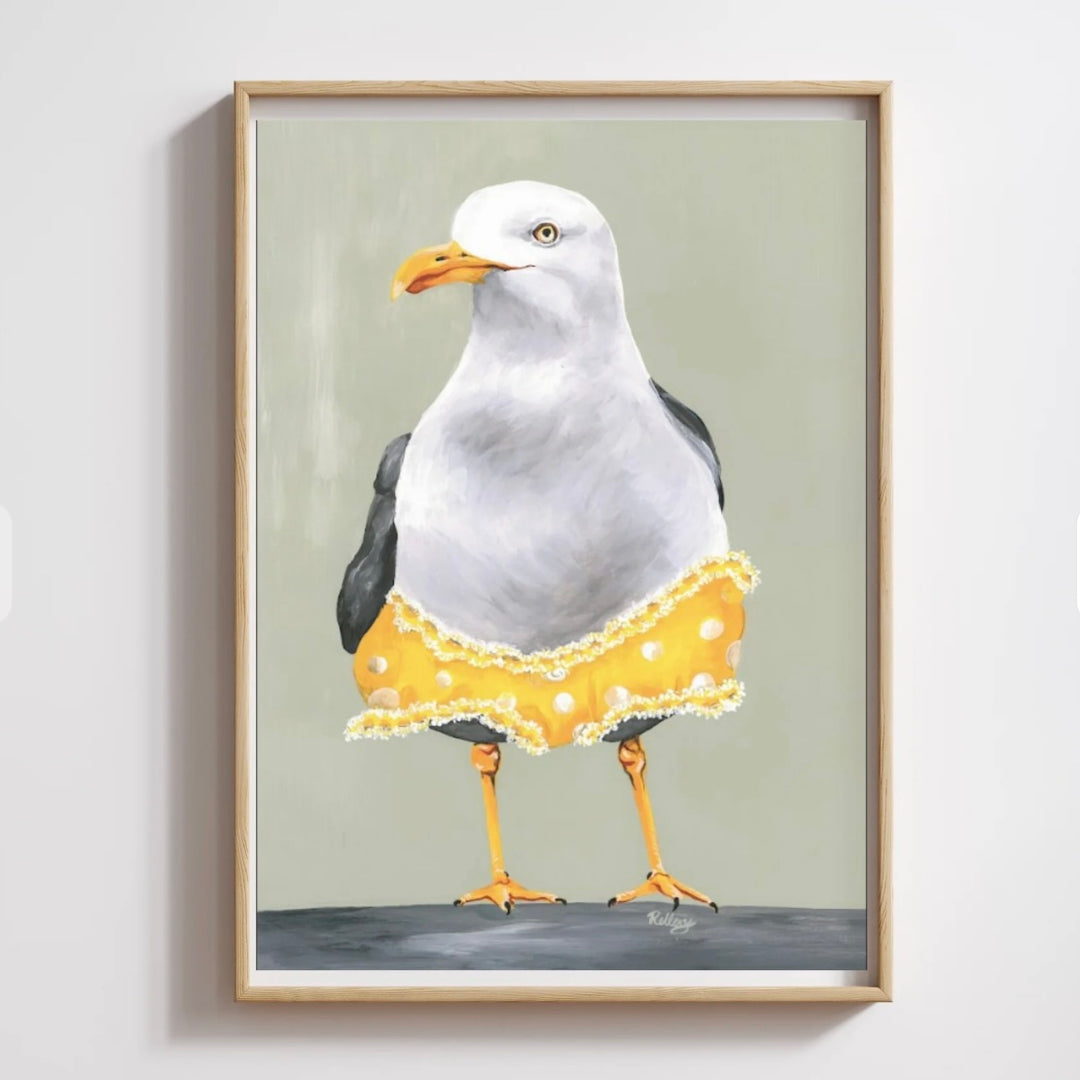 Stacey Seagull - Art Print