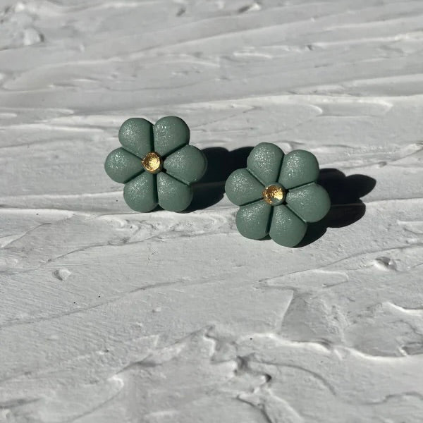 Flower Statement Studs