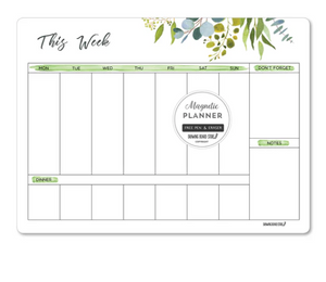 Weekly Planner Eucalyptus