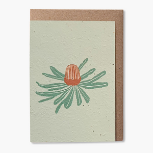 Banksia Plantable Card